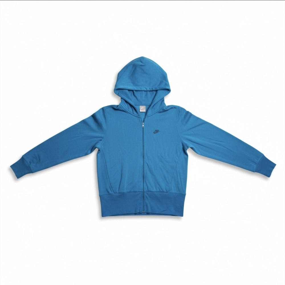 Nike Women’s Blue Full-Zip Track Jacket - Size Small